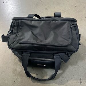 Tumi Black Duffel Bag